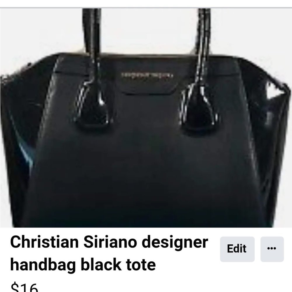 Christian Siriano designer handbag tote